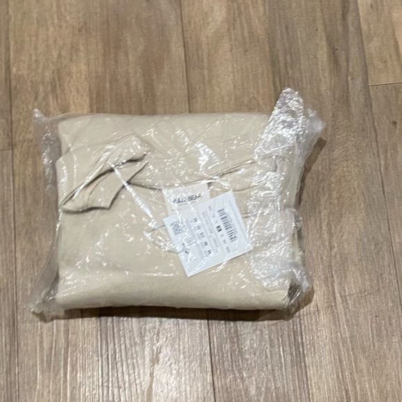 Pull & Bear-Basic Crew Neck Oversized Sweatshirt-Women's Size: Med-Stone-NEW!! - Picture 3 of 16